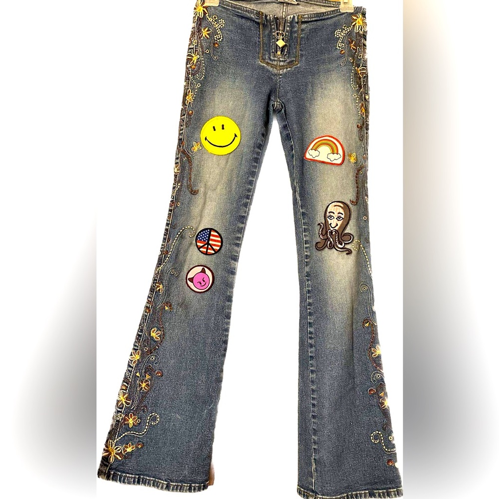 ✌️☮️🕊️Vintage Boho Z Cavaricci jeans